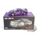CHASE CAR Kaido★House - Nissan Skyline GT-R (R34) Kaido Works V1 - Mini GT - Mijo Exclusives - 1/64 - KHMG048GR
