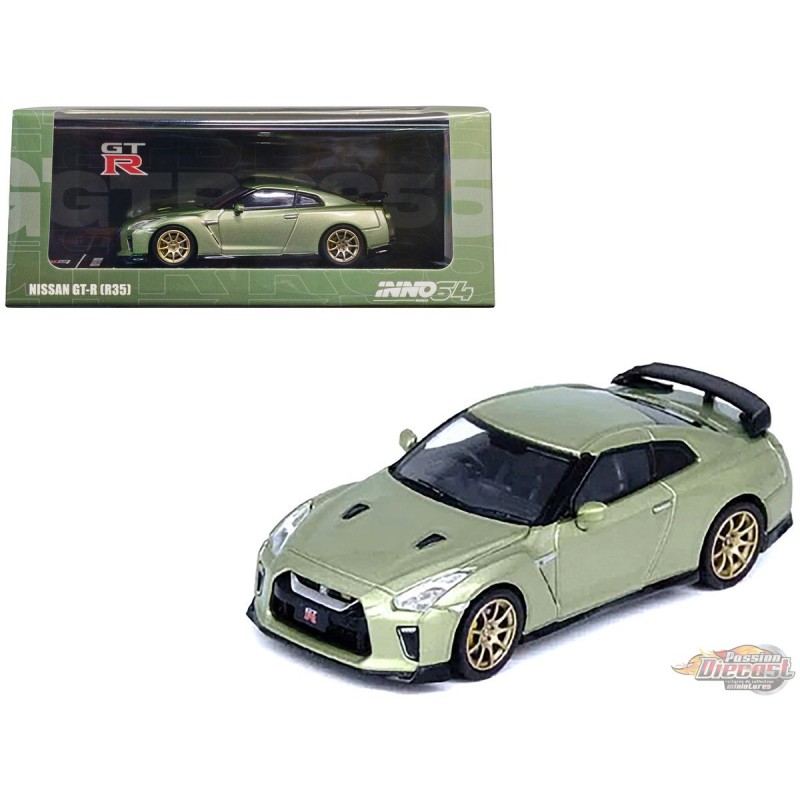 Nissan GT-R (R35) Millennium Jade - INNO 64 - 1/64 - IN64-R35-MJADE ...