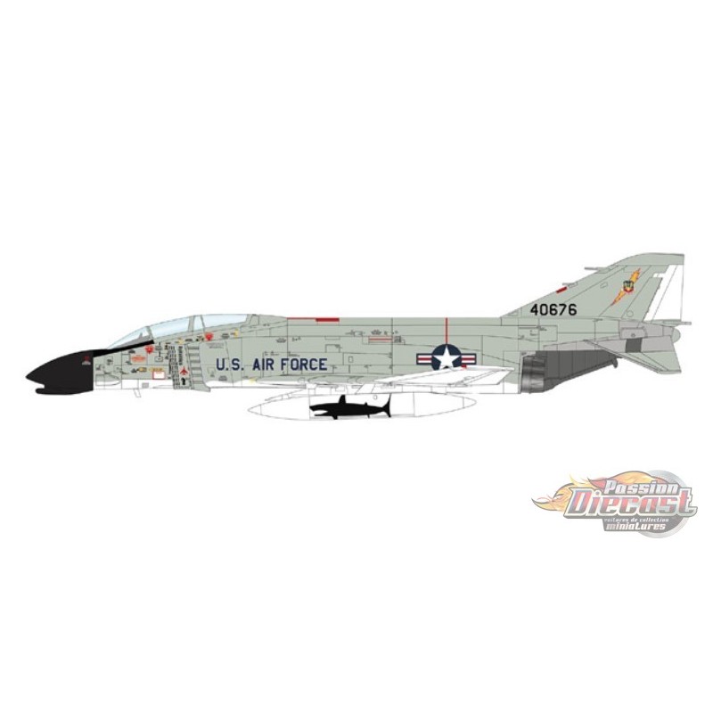 McDonnell Douglas F-4C Phantom II / USAF 12th TFW, 45th TFS, Ubon ...