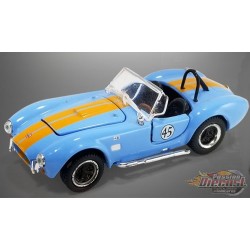 No.45 1965 SHELBY COBRA 427 S/C - GULF COLORS -  Shelby Collectibles 1/64 - SC-705-45 - Passion Diecast 