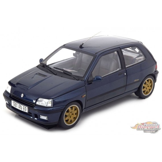 RENAULT CLIO WILLIAMS 2.0 16V 1993 BLUE METALLIC - Norev - 1:18 - 185230 - Passion Diecast