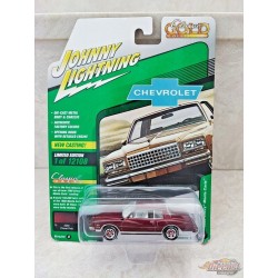 CHASE CAR 1980 Chevrolet Monte Carlo (Claret Poly) - Johnny Lightning 1:64 - JLSP226 AGR