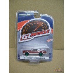 (Green Machine) 1974 Chevrolet Chevelle Laguna S3 - GreenLight Muscle Series 27 - 1/64 Greenlight - 13320 CGR