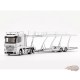 Mercedes-Benz AMG Actros Auto Transporter - Argent - GCD - 1:64 - KS-069-401 Passion Diecast