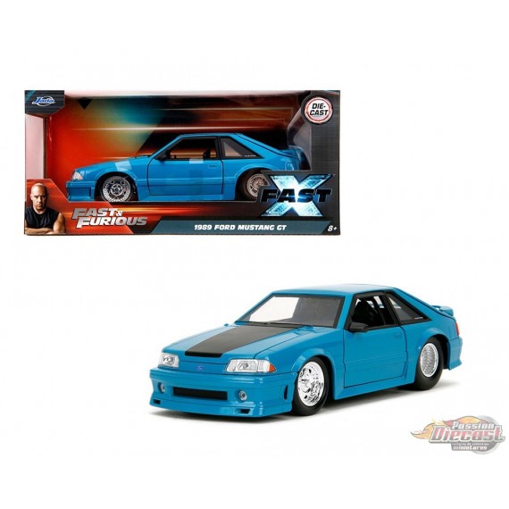 Fast 10 X 1989 Ford Mustang GT - Fast and Furious 10 - Jada - 1/24 - 34923 - Passion Diecast 