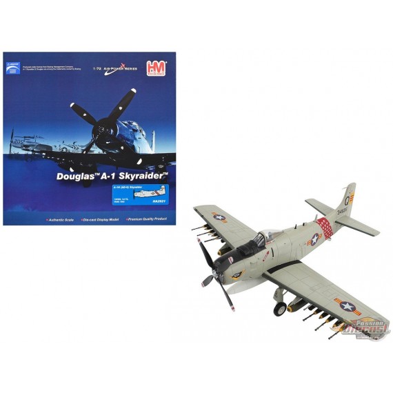 Douglas A-1H Skyraider / VNAF 1st FS, no.134585, Vietnam, 1963 / Hobby Master 1:72 HA2921