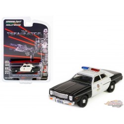 1977 Plymouth Fury Metropolitan Police - The Terminator (1984) - Hollywood Series 41 - 1/64 Greenlight - 62020 A