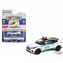 (NYPD) - 2022 Ford Mustang Mach-E Police - Hot Pursuit Series 45 - 1/64 Greenlight - 43030 F