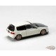 Honda Civic (EG6) SIR-II JDM Style - Blanc givré & capot en carbone - Hobby Japan - 1:64 - HJDM002-7 Passion Diecast 