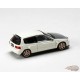 Honda Civic (EG6) SIR-II JDM Style - Frost White with Carbon Hood - Hobby Japan - 1:64 - HJDM002-7 Passion Diecast
