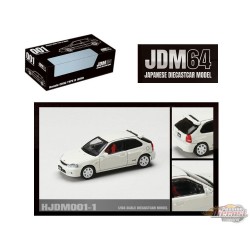 Honda Civic Type R (EK9) - Championship White - Hobby Japan - 1:64 - HJDM001-1 Passion Diecast