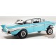 1957 Chevrolet Bel Air Gasser en bleu pied d'alouette Édition limitée - ACME - 1/18 - A1807017 Passion Diecast 