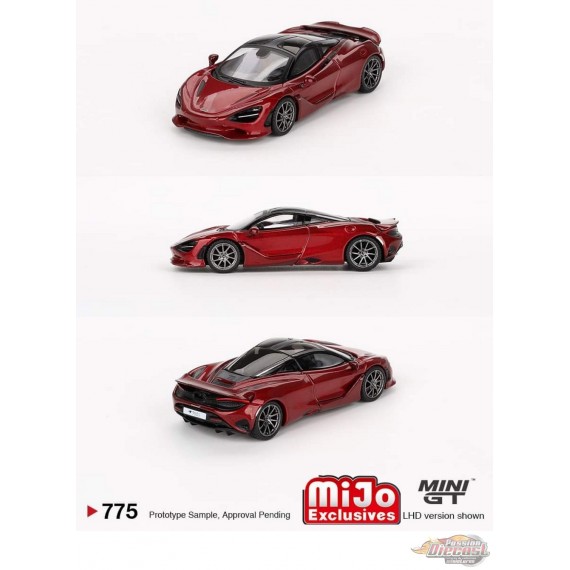 McLaren 750S Amaranth Red - Mini GT - 1:64 - MGT00775 Passion Diecast