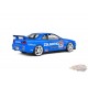 NISSAN GT-R (R34) STREETFIGHTER CALSONIC TRIBUTE - 2000 - Solido - 1/18 - S1804307 - Passion Diecast