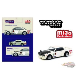 Nissan Skyline 2000 GT-R (KPGC10) Lamley Special Edition - White - Tarmac Works - 1/64 - T64G-043-WH2 Passion Diecast