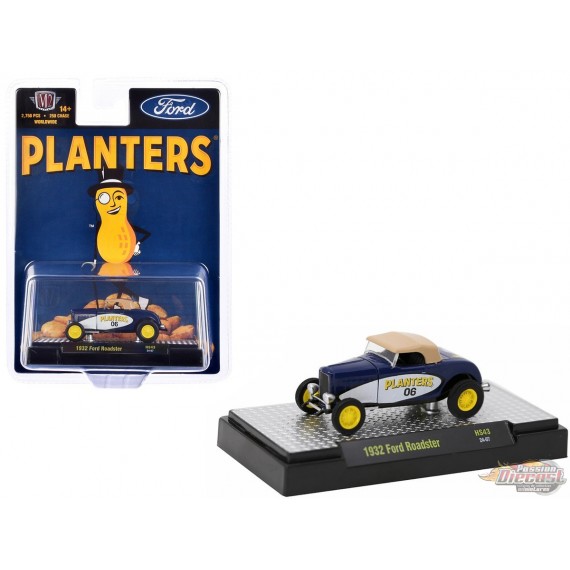 1932 Ford Roadster Planters Peanut - Hobby Exclusive - M2 Machine - 1:64 - 31500-HS43 Passion Diecast