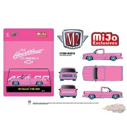 M2 MACCHINE 1991 CHEVROLET C1500 SS 454 PICK UP CAMION 1/64