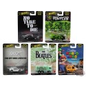 Hot Wheels 1:64 Pop Culture 2024 D Case - Assortment Set Of 5 Cars - HXD63-956D