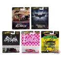 (Web Only) Hot Wheels 1:64 Pop Culture 2024 Caisse E - Ensemble de 5 Voitures - HXD63-956E