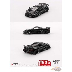 McLaren 720S LB★Works Noir - Mini GT - 1:64 - MGT00777 Passion Diecast
