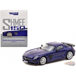 Mercedes-Benz SLS AMG Coupé Black Series SHMEE150 - Bleu - Tarmac Works - 1/64 - T64G-027-SHMEE