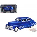 Chevy Aerosedan Fleetline 1948 - Motormax 1-24 - 73266 BLU