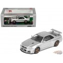 (Preorder) NISSAN SKYLINE GT-R (R34) V-Spec II Silver - INNO 64 - 1/64 - IN64-R34VS-SIL