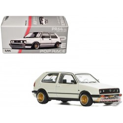 GOLF GTI BLANC - Pop Race 1:64 - PR640071 -  Passion Diecast 