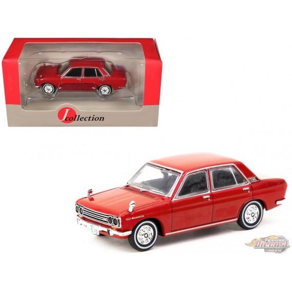 J-Collection Datsun Bluebird 1600SSS (P510) - Rouge - Tarmac Works - 1/64 - JC64-004-RD Passion Diecast