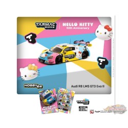 Audi R8 LMS GT3 Evo II Macau GT Cup + Trading Cards Combo Set - Tarmac Works - 1/64 - T64-043-23MGP50 Passion Diecast