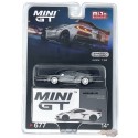 CHASE CAR Chevrolet Corvette Z06 2023 Blanc Arctique - Mini GT - 1:64 - MGT00677GR