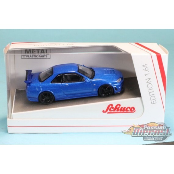 Nissan Skyline GT-R (R34) Nismo Z-tune Bluer- Schuco - 1:64 - 452033700