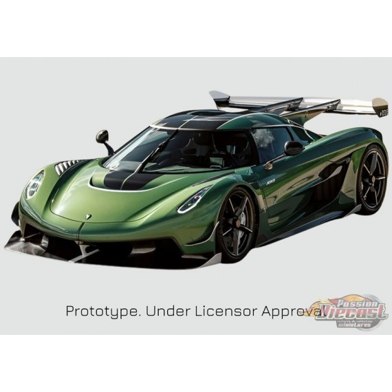 KOENIGSEGG JESKO VERT 2024 Édition limitée - 1/18 - GT SPIRIT - GT927