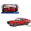SHELBY GT500 - BURGUNDY ROUGE - 1967 - Solido - 1/18 - S1802909