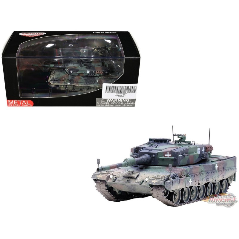 Krauss-Maffei Tank Leopard 2A4 & snorkel / Ukrainian Army / Panzerkampf ...