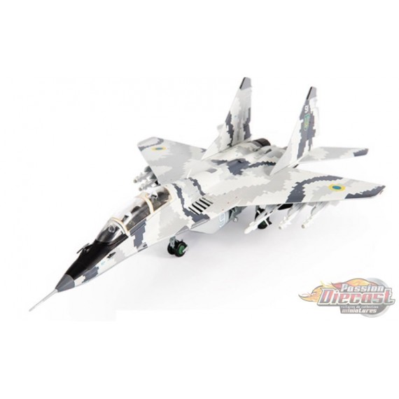 Mikoyan MiG-29UB Fulcrum-B / Ukrainian Air Force, White 91, Vasylkiv AB, Ukraine, 2021 / JC Wings 1:72 JCW-72-MG29-015