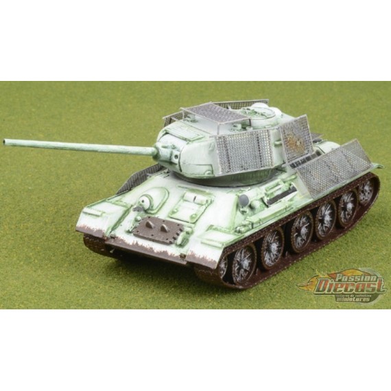 (Online only) KMDB T-34-85 / Soviet Army, USSR, w/Bedspring Armor / Dragon Models 1:72 63222