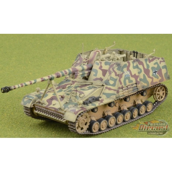 1/72 Scale German Nashorn Anti-Tank Snow Camo Model - Alloy Military Tank Collectible