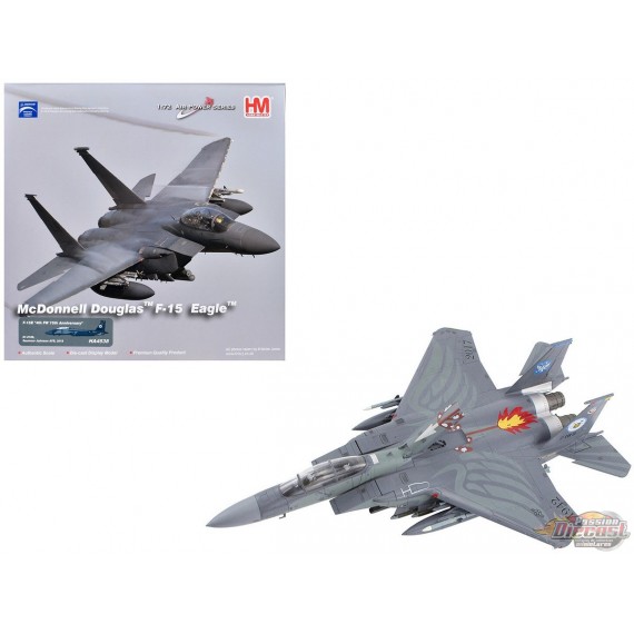 Boeing F-15E Strike Eagle / USAF no. 87-0189, Seymour Johnson AFB, NC, 4th FW 75 ans 2018 / Hobby Master 1:72 HA4538