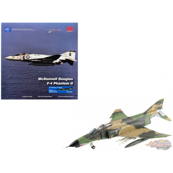 McDonnell Douglas F-4E Phantom II / USAF 512th TFS Dragons, Ramstein AFB, Germany 1980 / Hobby Master 1:72 HA19055