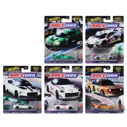 Hot Wheels - Car Culture - 1:64 - 2024 HW Race Day - Release D - Set Of 5 Cars - FPY86-961D -  Passion Diecast