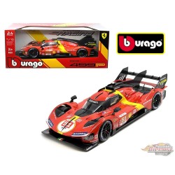 Ferrari 499P LMH No.51 2023 24H Le Mans Champion - Ferrari Racing 1:18 Bburago 18-16301