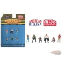 Figures Muscle Mechanics Set - 6-piece metal set - American Diorama - 1/64 - AD-2417