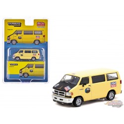 Dodge Van Custom - Yellow - Tarmac Works - 1/64 - T64G-TL032-YL