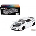 (Web Only) Kaido★House - Nissan Skyline GT-R (R33) Greddy GR33 V1 - Blanc - Mini GT - Mijo Exclusives - 1/64 - KHMG113