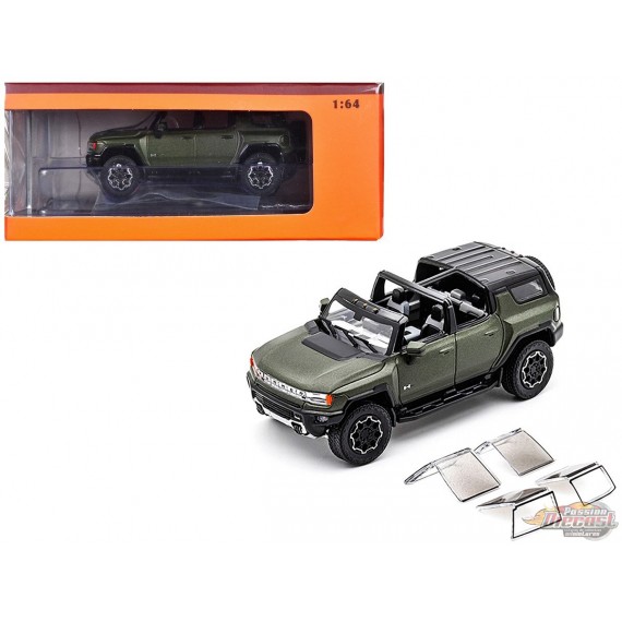 VUS GMC Hummer EV (LHD) 2023 - Vert - GCD - 1:64 - KS-049-359 Passion Diecast