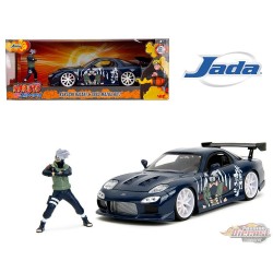 Mazda RX-7 1993 Kakashi Hatake Naruto Shippuden - Hollywood Rides - Jada - 1/24 - 35349- Passion Diecast 