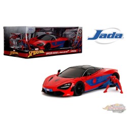 (Preorder) McLaren 720 Spider-Man Figurine - Marvel Spider-Man - Hollywood Rides - Jada - 1/24 - 35764