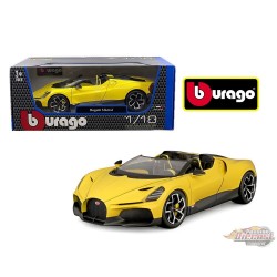 Bugatti Mistral - Jaune - Bburago 1/18 - 18-11051 YL