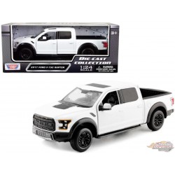 2017 Ford F-150 Raptor Blanc - MiJo Exclusives - Motormax 1-24 - 79344 WH